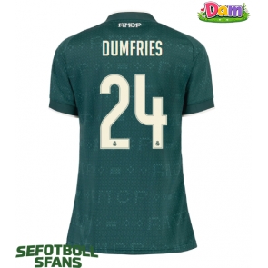 Real Madrid Denzel Dumfries #24 Bortatröja Kvinnor 2026-27 Kortärmad